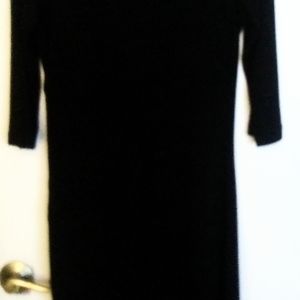 Black cocktail dress
